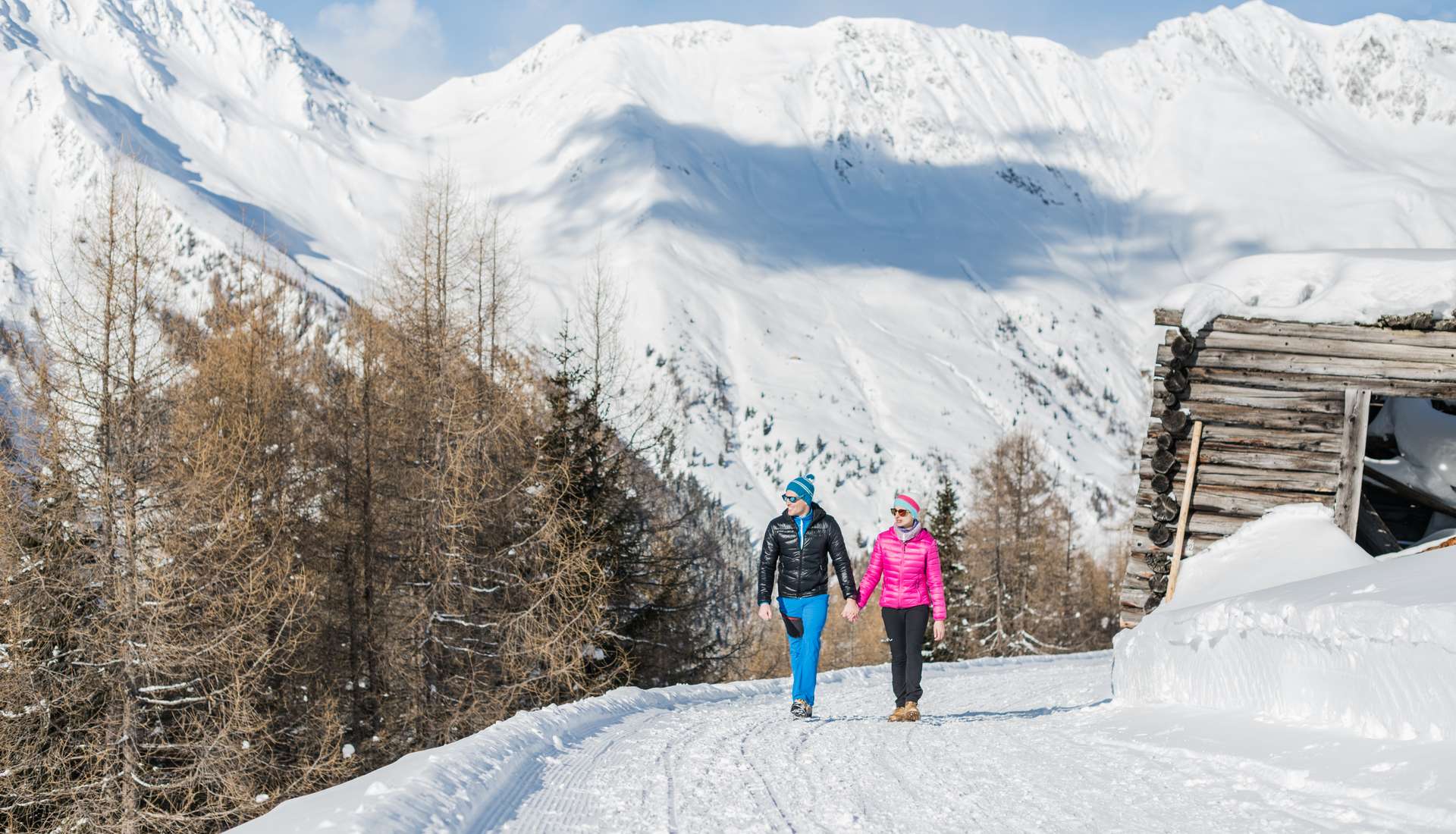 Urlaub auf dem Bauernhof im Winter in Südtirol